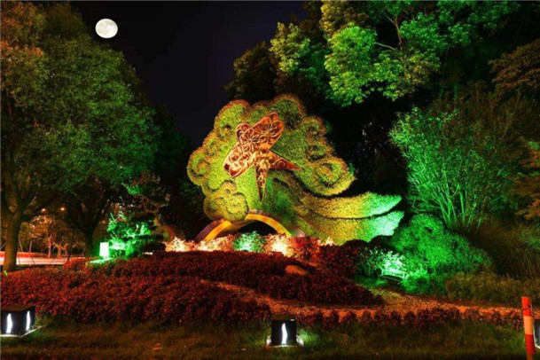 绿地夜景亮化工程